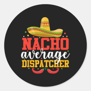 Adesivo Despachante Não Médio Engraçado Cinco De Ma Mexica