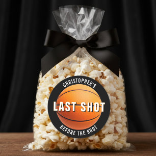 Adesivo Despedida de Solteiro de Basquete Último Tiro Ante