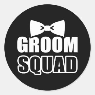 Adesivo Despedida de solteiro do Groom Squad