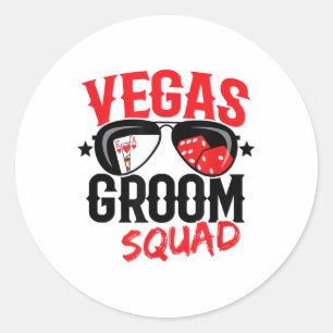 Adesivo Despedida de Solteiro em Vegas - Casado em Vegas -