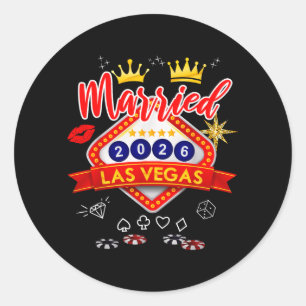 Adesivo Despedida de Solteiro em Vegas Casado em Vegas Noi