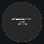 Adesivo despedida de solteiro padrinho adicionar nome mode<br><div class="desc">projeto</div>