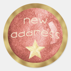 Adesivo Desperdício Movendo Novo Desperdício em Estrela de