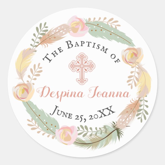 Adesivo Despina Baptism Sticker (Frente)