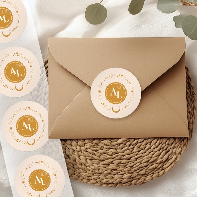 Adesivo Destino de Casamento Cósmico de Embarque (Criador carregado)