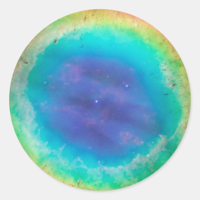 Adesivo Detalhe da Nebulosa do Anel (Frente)