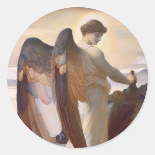 Adesivo Detalhe de Angel, Elijah na natureza (Frente)