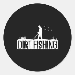 Adesivo Detecção de Metais de Pesca de Sujeira