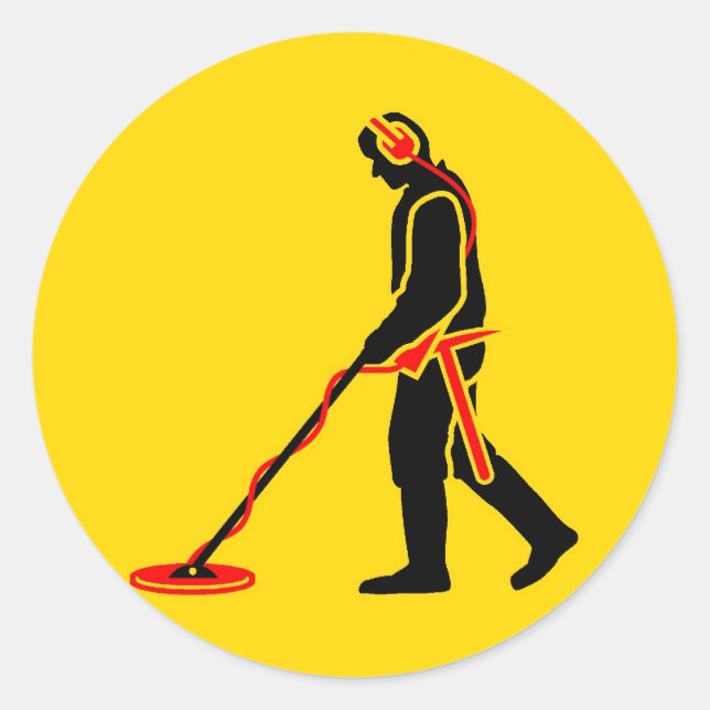 Adesivo Detecção de metal (Frente)