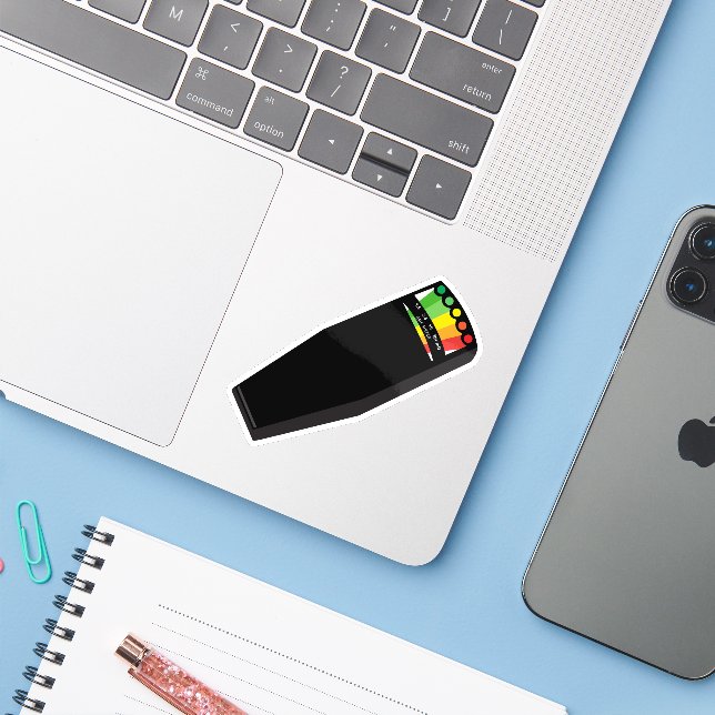 Adesivo Detector Ghost (Notebook com iPhone)