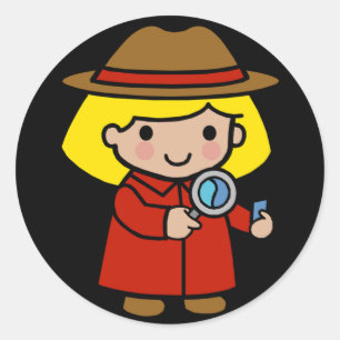 Adesivo Detetive Futuro / Cientista Forense / P.I.