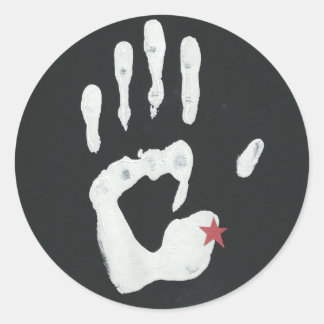 Adesivo Detroit Michigan Hand