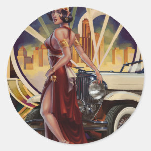 Adesivo Detroit, Michigan   Motor City