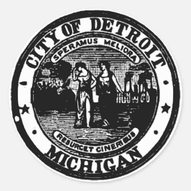 Adesivo Detroit Seal (Frente)