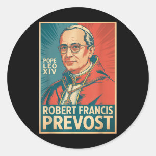 Adesivo Deus abençoe Papa Leo Xiv Papa Leo Xiv Papa Camisa