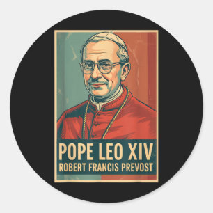 Adesivo Deus abençoe Papa Leo Xiv Papa Leo Xiv Papa Camisa