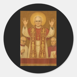 Adesivo Deus abençoe Papa Leo Xiv Papa Leo Xiv Papa Camisa