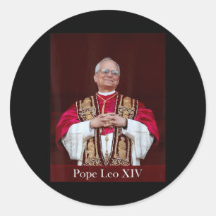 Adesivo Deus abençoe Papa Leo Xiv Papa Leo Xiv Papa Camisa
