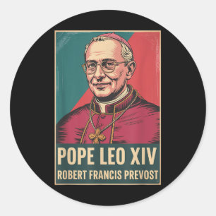 Adesivo Deus abençoe Papa Leo Xiv Papa Leo Xiv Papa Camisa