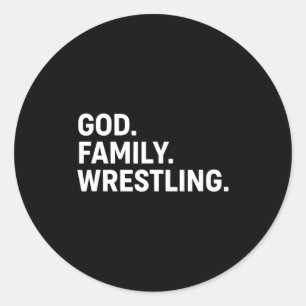 Adesivo Deus Cristão. Família. Luta. - Fé Família Luta
