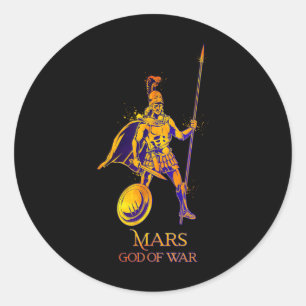Adesivo Deus Da Guerra - Marte