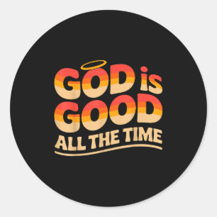 Adesivo Deus É Bom Todo O Tempo Cristão