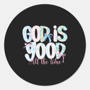 Adesivo Deus É Bom Todo O Tempo Fé Religiosa Cristã