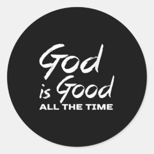 Adesivo Deus É Bom Todo O Tempo Preache De Adoração Cristã