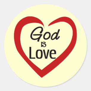 Adesivo Deus é o amor