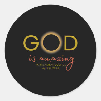Adesivo Deus É Um Eclipse Solar Incrível 8 De Abril De 202