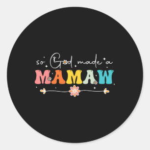 Adesivo Deus Fez Um Feliz dia de as mães De Mama Grande