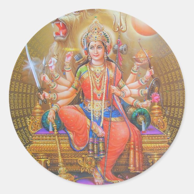 Adesivo deus indiano (Frente)