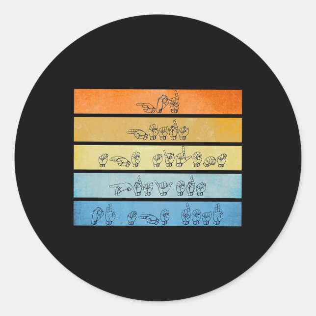 Adesivo Deus Oculta Orações Sensibilização Surda Sinal de  (Frente)