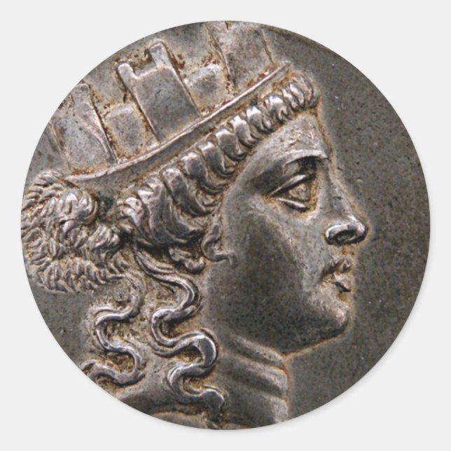 Adesivo Deusa Cybele Tetradrachm (Frente)