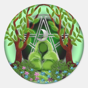 Adesivo deusa da natureza