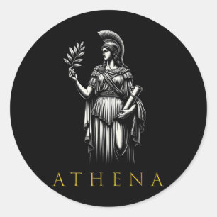 Adesivo Deusa De Athena Da Sabedoria E Da Guerra