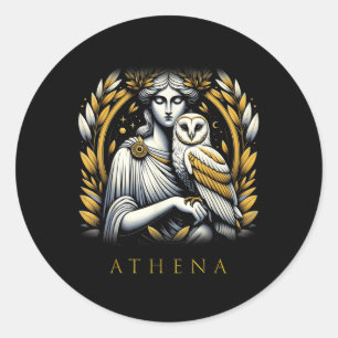Adesivo Deusa De Athena Da Sabedoria E Da Guerra