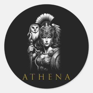 Adesivo Deusa De Athena Da Sabedoria E Da Guerra