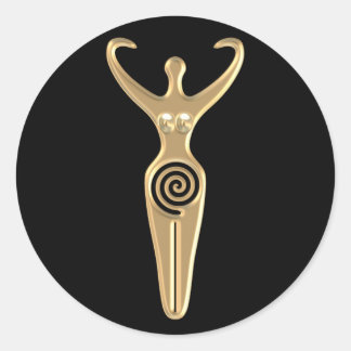 Adesivo Deusa Espiral