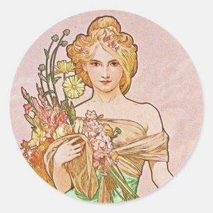 Adesivo Deusa Floral