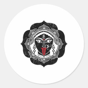 Adesivo Deusa Hindu Kali Deusa Indiana Sagrada Yoga Puja K