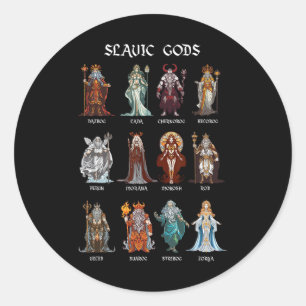 Adesivo Deuses Eslavos Eslavos Pagãos Mitologia Antiga Ucr
