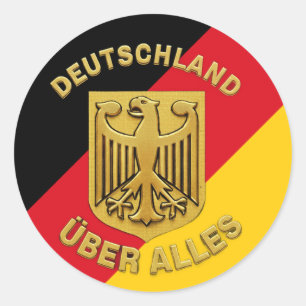 Adesivo Deutschland Über Alles