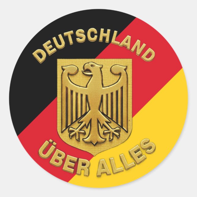 Adesivo Deutschland Über Alles (Frente)