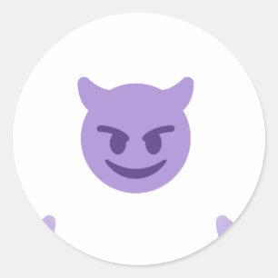 Adesivo devil emoji