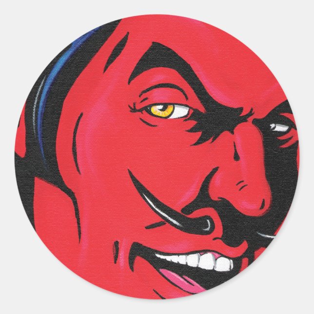 Adesivo Devil Man Sticker (Frente)