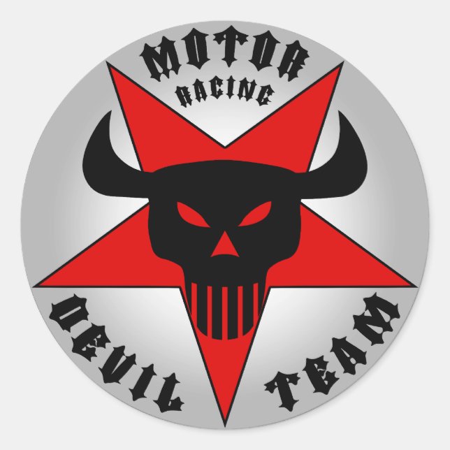 Adesivo Devil Sticker (Frente)