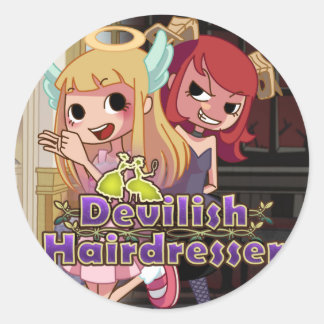 Adesivo Devilish Hairdresser - Stickers