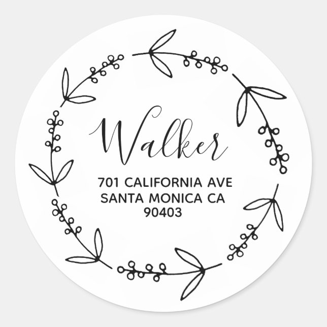 Adesivo devolução de endereço (Frente)