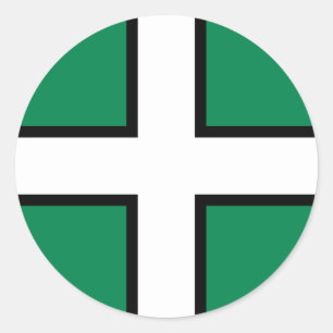 Adesivo Devon, bandeira de Reino Unido